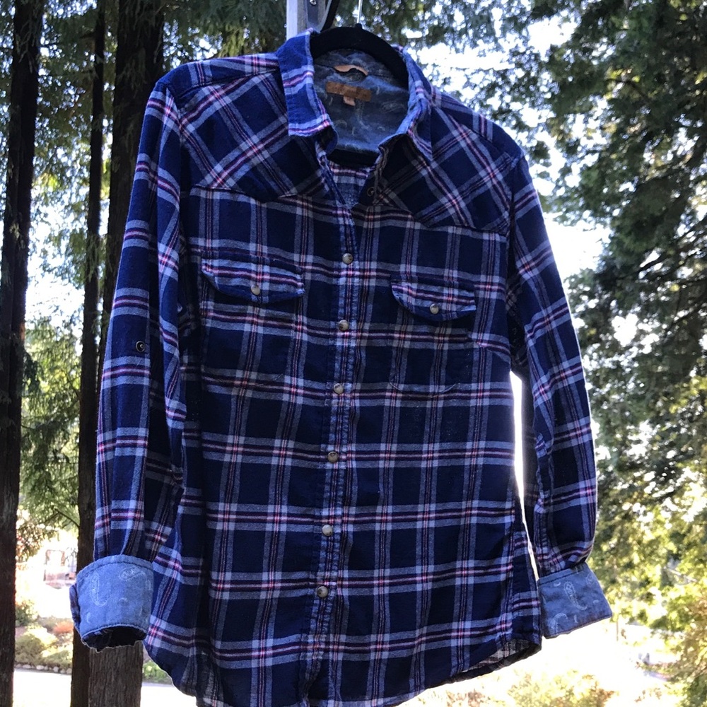 🍁Fall Plaid Top - Picture 5 of 6